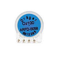 Drager XXS O2 100 O2 100 Sensors (0 to 100 Vol. %)