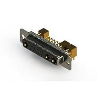 EDAC 630-13W3240-5T1 Mixed Contact D-Sub Connectors Right-angle Power Combo D-Sub Connector