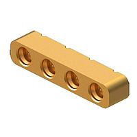 Amphenol SV Microwave 9311-20023 RF Connectors SMPM Male PCB Surface Mount, 4 Port (Glass Seal), FD