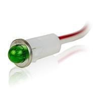 VCC 1091M5-12V LED Panel Mount Indicators GREEN DIFFUSED 1/2" MOUNTING HOLE