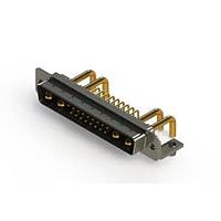 EDAC 629-21W4650-2T3 Mixed Contact D-Sub Connectors Right-angle Power Combo D-Sub Connector