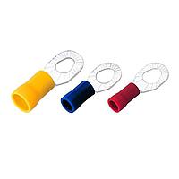 KS Terminals MSRVB2-3753 Multiple-Stud Vinyl, Multiple-Stud Ring, 16-14 AWG, #6 - #8 - #10