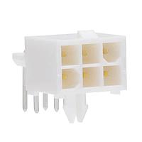 AMP Connectors - TE Connectivity 770969-2 Headers 6P .163"CTR PCB HDR