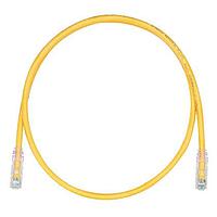 Panduit UTPSP2.5MYLY Cat 6 Copper Patch Cord, Cat 6, Yellow UTP Cab