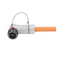 Amphenol PCD Shenzhen HVBI902R6AFCBBKFG20L0000 Automotive Connectors R6 RA Plg B code Blk w/Interlock 20mm cbl