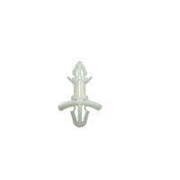 Essentra Components CBDLS380A Adhesive Base Support, Locking Arrowhead CB DOUBLE LOCKING SUPPORT:NYL NATURAL