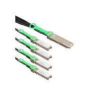 Amphenol Cables on Demand SF-NDAQGJ100G-002M Ethernet Cables / Networking Cables QSFP28-4 SFP28 26 AWG 2M