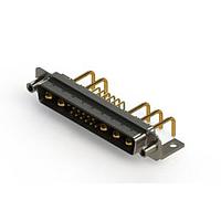 EDAC 629-17W5650-1N6 Mixed Contact D-Sub Connectors Right-angle Power Combo D-Sub Connector