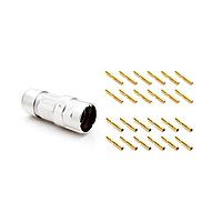 Amphenol SINE Systems MA5CAE1200S-S1-KIT Circular Metric Connectors ST 12E TH 4.5-7.5mm grip w/ F sockets