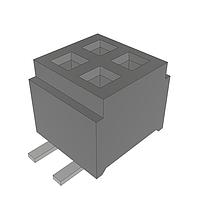 Samtec CLM-102-02-L-D-TR Sockets Low Profile Dual-Wipe Socket
