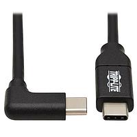 Tripp Lite U040-02M-C-5ARA USB and Power 2M USB-C M/M 5A RGHTANGL CABLE