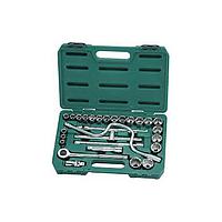 SATA 09090 28PC. 1/2inch DR. SOCKET SET (METRIC)