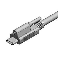 JAE Electronics DX07550B20K19510 USB 3.1 Gen 1 Harness USB 3.1 Gen1 2M Screw Lock