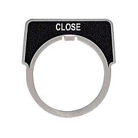 Square D 9001KN208 Legend PSH BTTN LEGEND PLATE 30MM, Type K