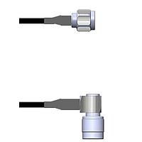 Amphenol Custom Cable Q-2O04V000D012i RF Cable Assemblies N-SP/TNC-RP LMR19 12I
