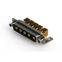 EDAC 629-5W5-640-5N6 Mixed Contact D-Sub Connectors Right-angle Power Combo D-Sub Connector