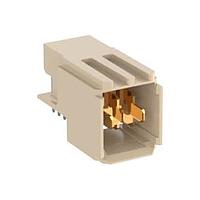 ERNI - TE Connectivity 114401 Hard Metric Connectors 3P 2MM R/A FML 12.6A PWR MOD 2 CONT PRES