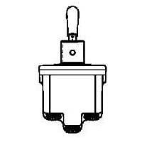 Honeywell 1NT1-5 Toggle Switches SPDT (ON)-OFF-ON Screw Term