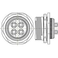 AMP Connectors - TE Connectivity CFX24M1108FAN Receptacles RECP ASSY