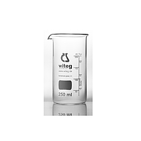 WITEG 5 502 800 B Beaker tall form with spout and Witeg logo (800ml; 10 pcs)