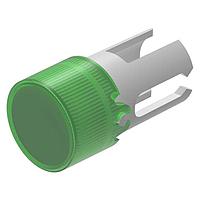 EAO 19-932.5 Lens GRN CAP SNAP FIT HALO ILLUM ALM YLW