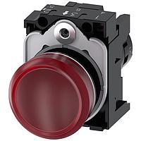 SIEMENS 3SU12016AF201AA0 Compact INDICATOR LIGHT. RED