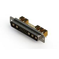 EDAC 629-17W5240-7T1 Mixed Contact D-Sub Connectors Right-angle Power Combo D-Sub Connector