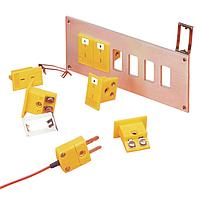 OMEGA MPJ-T-F Miniature Thermocouple Panel Jack Connectors (T, ANSI, Miniature Female Thermocouple Connector)