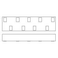 Semtech RCLAMP3328P.TZT ESD Suppressors 8-Line 3.3V 0.65pF 0.35R ESD SGP3810N9
