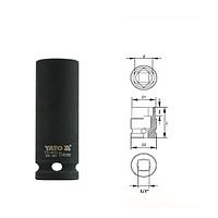 Yato YT-1034 Hexagonal deep impact socket 1/2" (14mm)