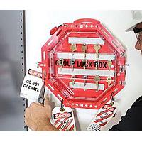 Panduit PSL-1026 Lock Box LOCKOUT, CLEAR VIEW GROUP LOCK BOX