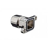 Amphenol LTW CSF-D14004 Cable Glands, Strain Reliefs & Cord Grips Cable Gland, Square Flange Type, Short Body, Metal, 6"-32 UNC, Screw Thread, F7.8 - F9.3mm