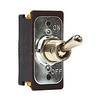 Carling Technologies DA284-73 Toggle Switches 1-pole, ON - None - OFF, 8A/16A 250VAC/125VAC 1 HP, Non-Illuminated  Bat Style Toggle Switch with Screw Terminals