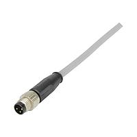 HARTING 21348000380020 Sensor Cables / Actuator Cables M8 3PIN MALE STRT SINGLE END 2.0m PVC