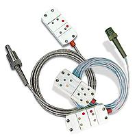 OMEGA RTD-NPT-72-E-DUAL-1/8-MTP-HT-S Pipe Plug RTD Probes with NPT Fitting and Lead Wire (NPT Male, 1/8 in, 480 °C)