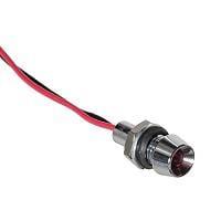 VCC L60D-R12-W Indicators PANEL MNT INDICATOR RED 12V