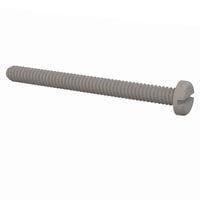Essentra Components 010440P125 Pan Slotted Pan Slotted Screw, #4-40 Thread, 1 1/4 Lg
