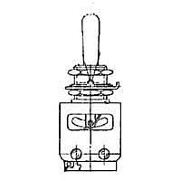 Honeywell 23AT11-T2 Toggle Switches Toggle SW DPDT 2POS Sold T 2 type Term