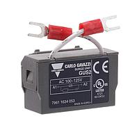 Carlo Gavazzi GUS2 Surge Protection Accessories Varistor + RC surge absorbing unit for CC9 through CC150 contactors with 100-125VAC coils.