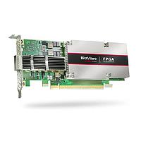 Bittware IA-420F-0002 Accelerator Cards AGF014 core spd2 transceiver spd2 2x8GB onboard DDR4 single slot passive