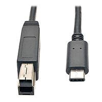 Tripp Lite U422-003-G2 USB Cables / IEEE 1394 Cables USB3.1GEN2CABLE USBC to USB-B M/M 3'