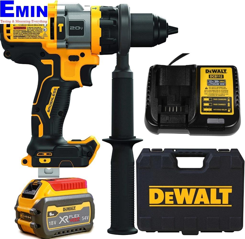 DEWALT DCD999T1 B1 Hammer Drill Brushless 20V 6A.h EMIN.ASIA