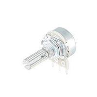 Same Sky (formerly CUI Devices) PTN16-A500125K1B1 Rotary 17mm Pot, 500Kohm, Knurled shaft