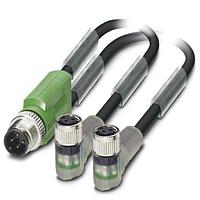 PHOENIX CONTACT 1671412 Sensor Cables / Actuator Cables SAC-3P-M12Y/ 2X0,3PUR/M 8FR-2L