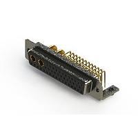 EDAC 630-43W2240-2TB Mixed Contact D-Sub Connectors Right-angle Power Combo D-Sub Connector