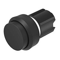 EAO 45-2131.1210.000 Switch Actuators Pushbutton actuator black lens raised above bezel momentary front/housing plastic