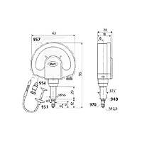 Mahr 4334006 Mechanical Dial Comparators (1003XLT, ± 130 µm, IP54)