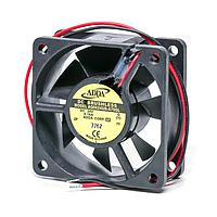 ADDA AQ0612LB-A70GL-LF Brushless Waterproof Fan, 60x60x25mm, 12VDC, 13.2CFM, 0.07A, 18.1dBA, Ball, Lead Wire