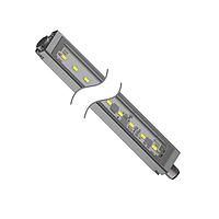 Banner Engineering WLS28-2XW430DSQ LED Lighting Bars WLS28-2 Work Light Strip; Diffuse Window; Length: 430 mm; Voltage: 12-30 V dc; Environmental Rating: IP67/IP69K; Color: White; 4-pin M12 Integral QD