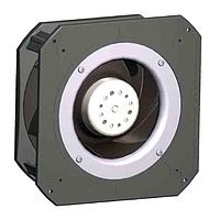 Delta Electronics, Inc. GTM019FUG09R-V Centrifugal EC Blower, 225x225x99.8mm, 230VAC, 587CFM, 172W, w/Inlet Nozzle in Bracket, IP54